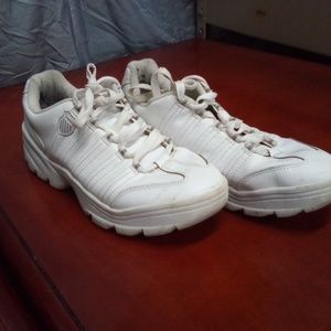 K. Swiss White sneakers size 10